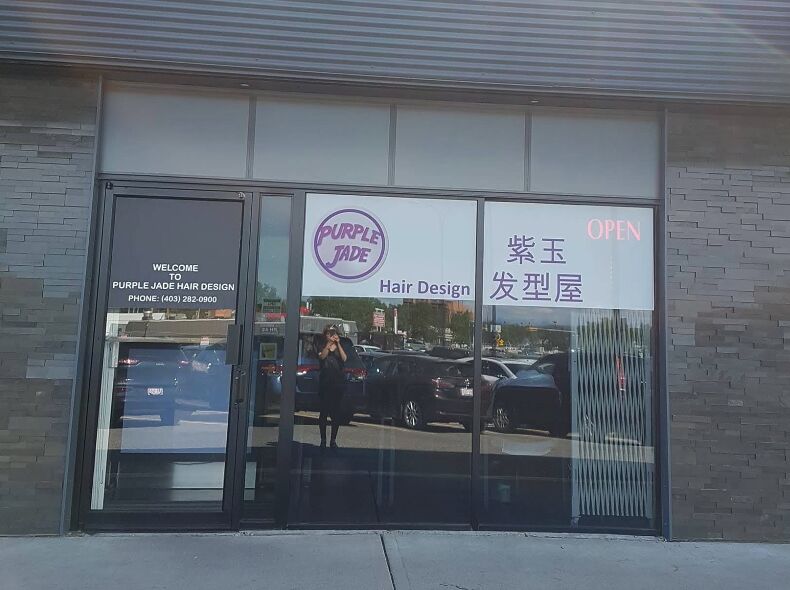 Purple Jade Hair Design