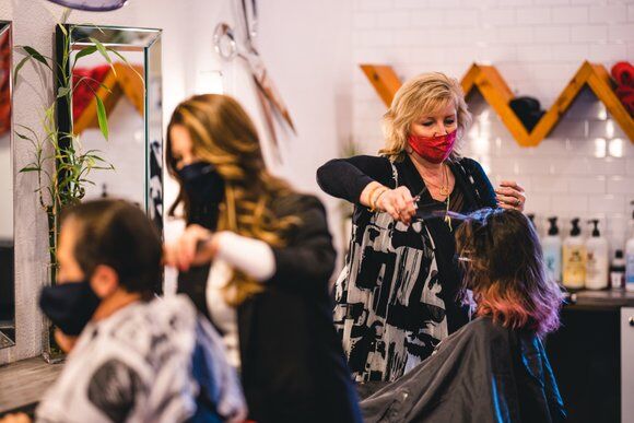 The Red Mirror Salon